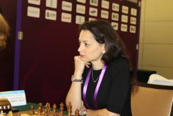 Alexandra Kosteniuk (zdroj: fotogalerie turnaje)